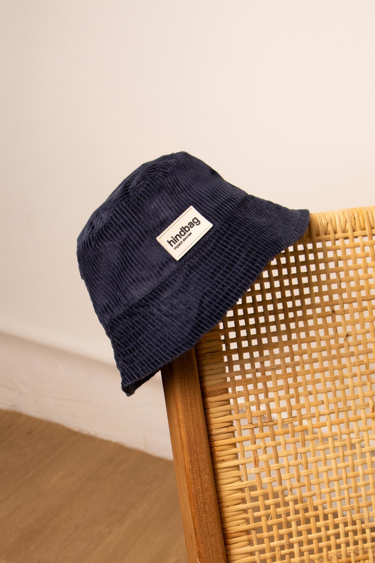 Bucket Hat - Cord Marineblau