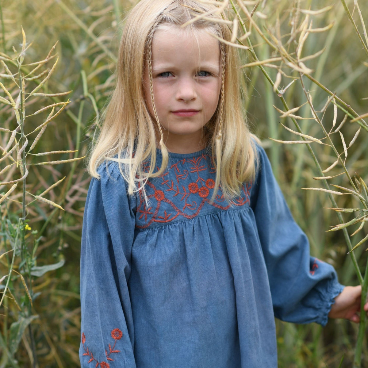 Robe brodée Bobo Chic