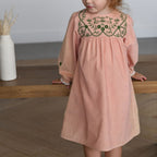 Robe brodée Bobo Chic
