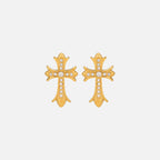 Gothic Cross Earrings