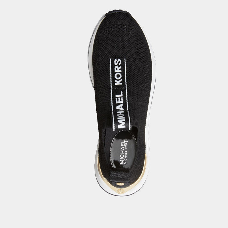 Baskets Michael Kors Body Slip On - Mesh Noir/Blanc