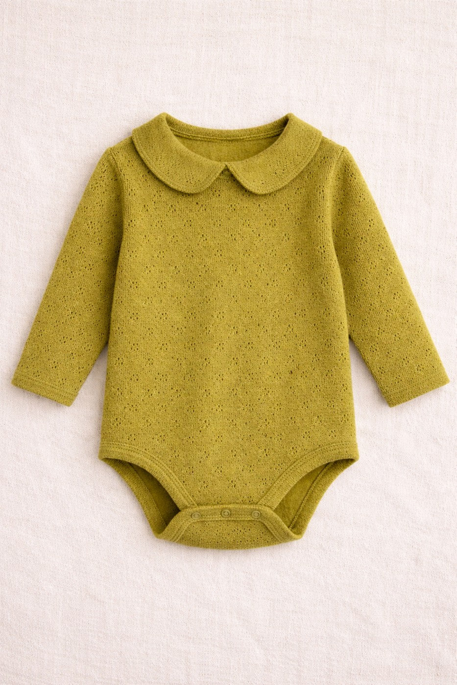 Body Léonard Olive- Bébé Garçon