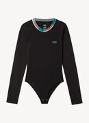 Vans - Body Tri Check Ls Bodysuit - Black - Femme