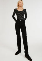 Claudie Pierlot - Twizy bodysuit - Black