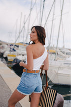 Zaria Bodysuit White