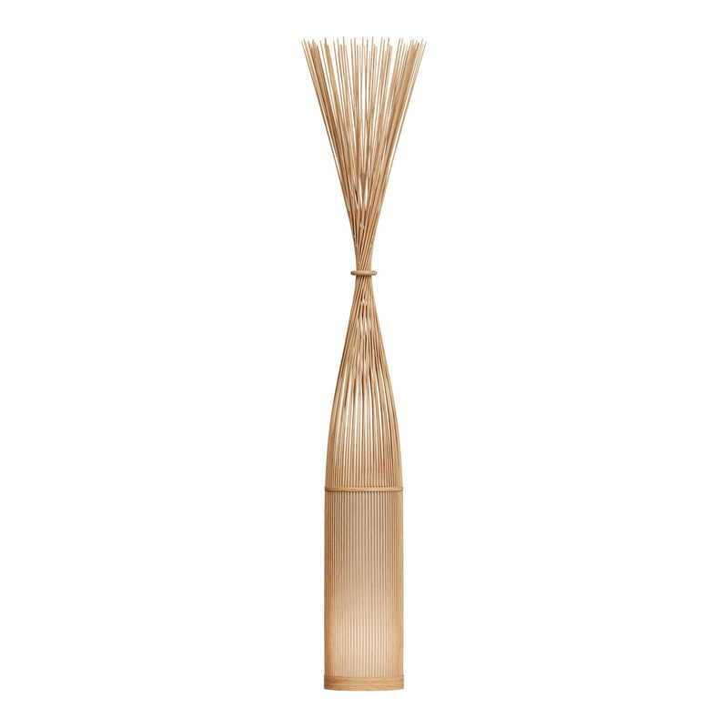 Lampadaire Huron en bambou naturel