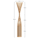 Lampadaire Huron en bambou naturel
