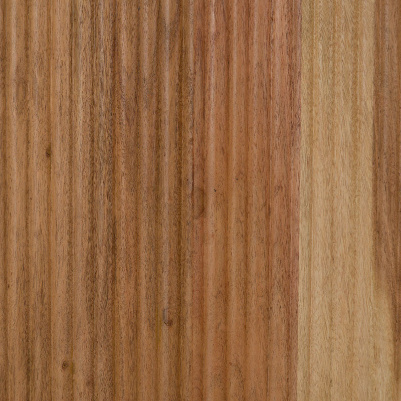Table rectangulaire June en bois massif d'acacia 6 places