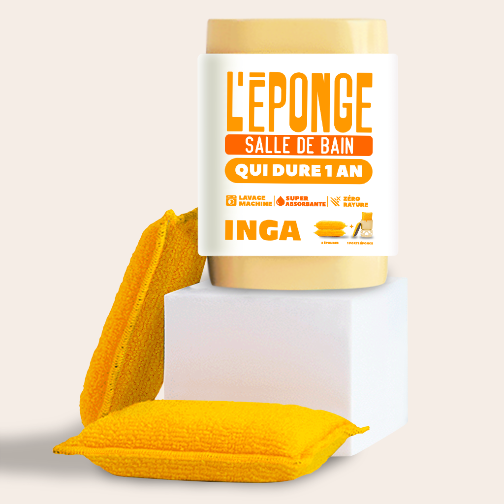 Duo D'Éponges Salle De Bain