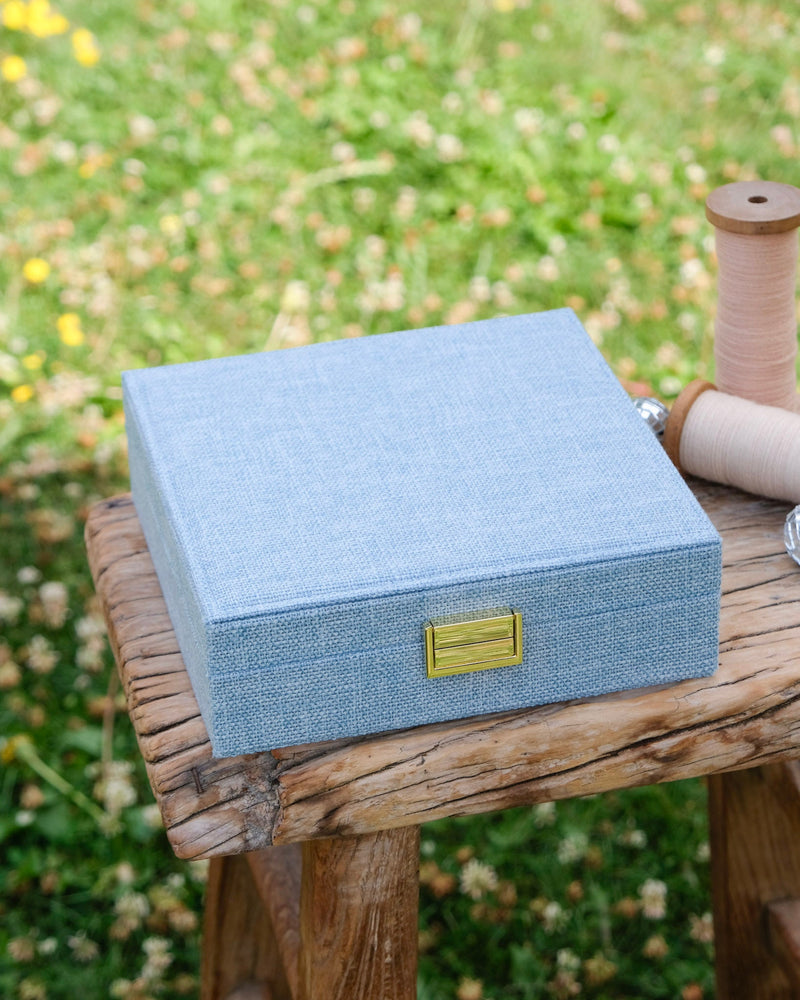 Boîte À Bijoux Anne Effet Lin