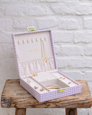 Boîte À Bijoux Anne En Pied-De-Poule