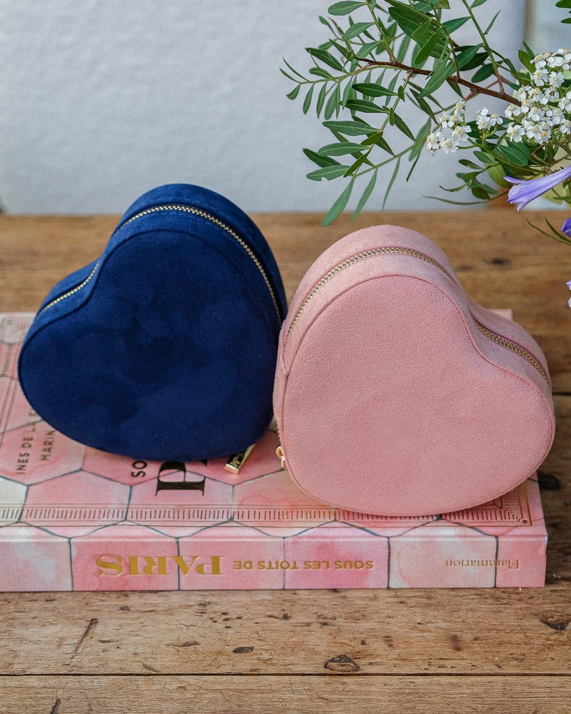 Boîte À Bijoux De Voyage Celeste Velours