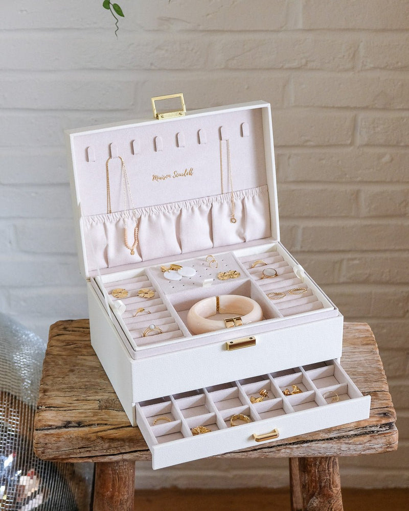 Boîte À Bijoux Denise En Cuir Pu