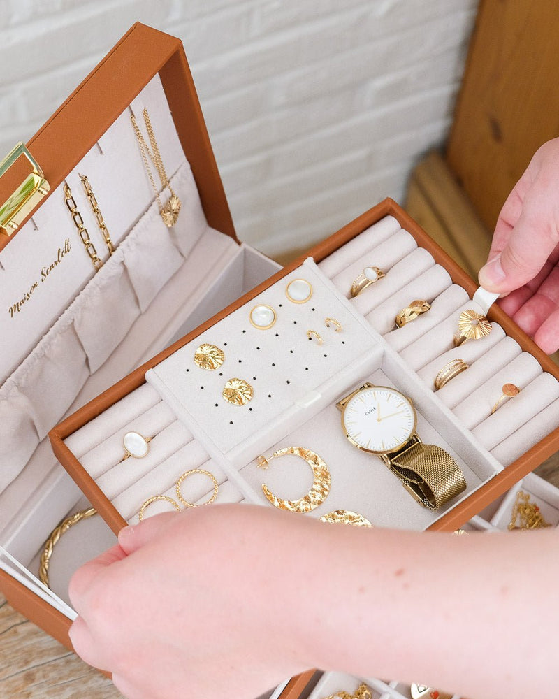 Boîte À Bijoux Denise En Cuir Pu