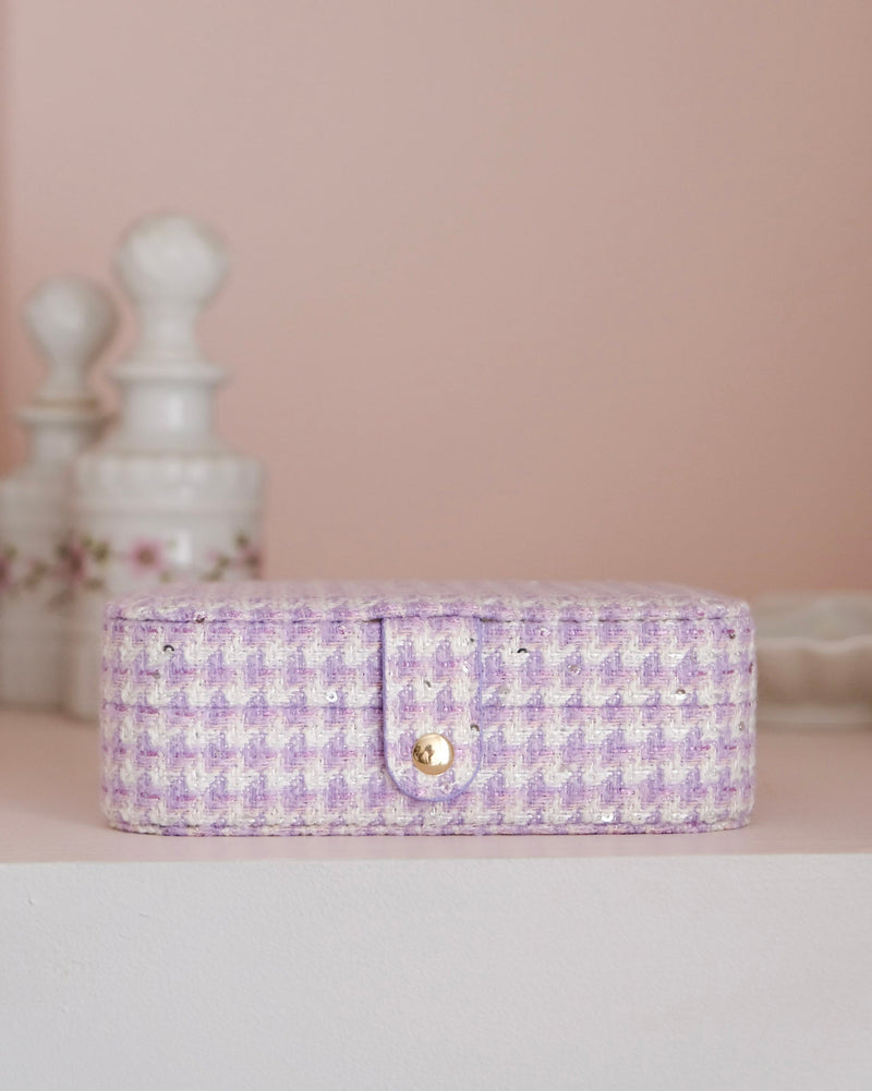 Boîte À Bijoux De Voyage Brigitte Pied De Poule