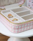 Boîte À Bijoux De Voyage Corinne En Pied-De-Poule