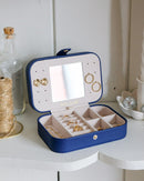 Boîte À Bijoux De Voyage Brigitte En Cuir Pu