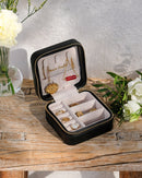 Boîte À Bijoux De Voyage Corinne En Cuir Pu