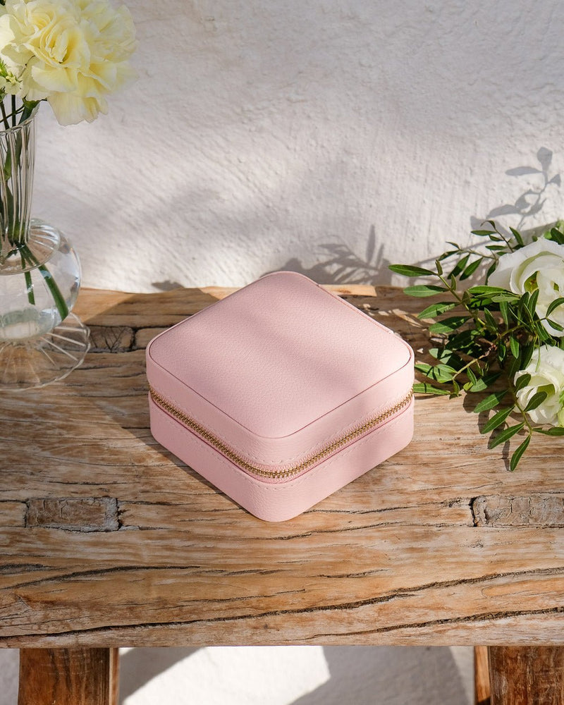 Boîte À Bijoux De Voyage Corinne En Cuir Pu