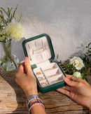 Boîte À Bijoux De Voyage Corinne En Cuir Pu