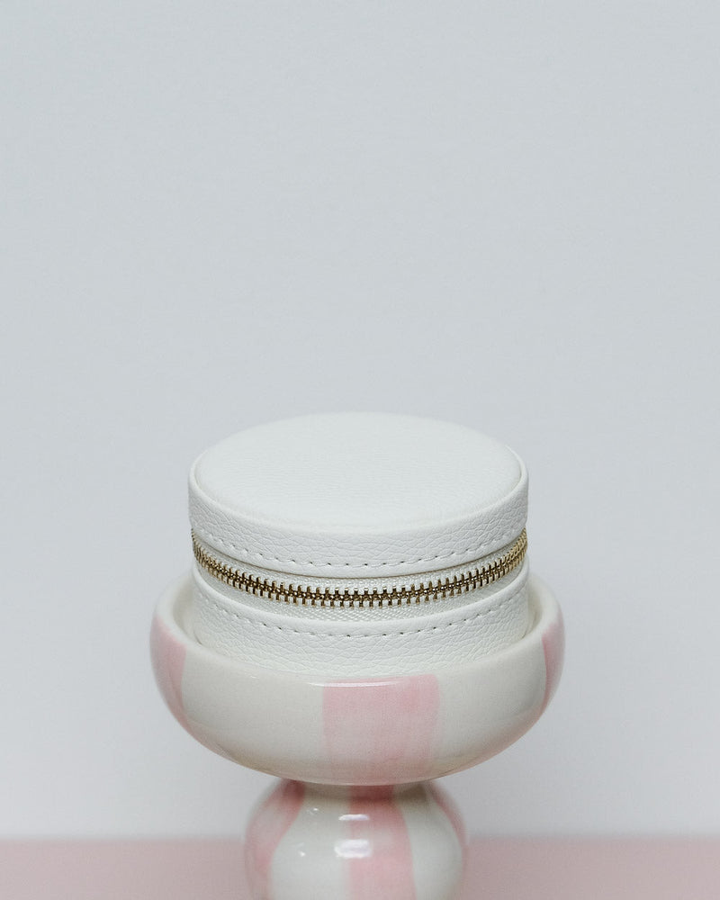 Boîte À Bijoux De Voyage Yvonne En Cuir Pu