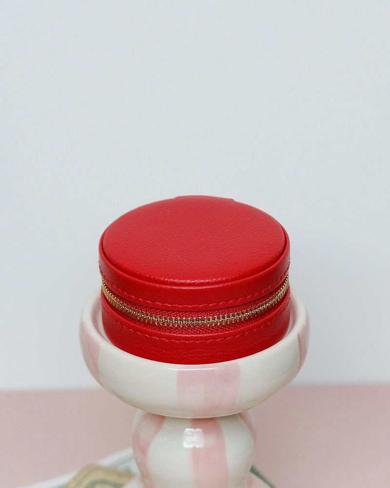 Boîte À Bijoux De Voyage Yvonne En Cuir Pu