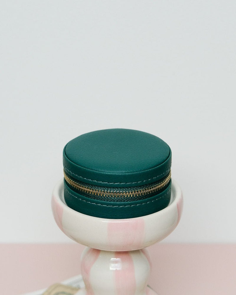 Boîte À Bijoux De Voyage Yvonne En Cuir Pu