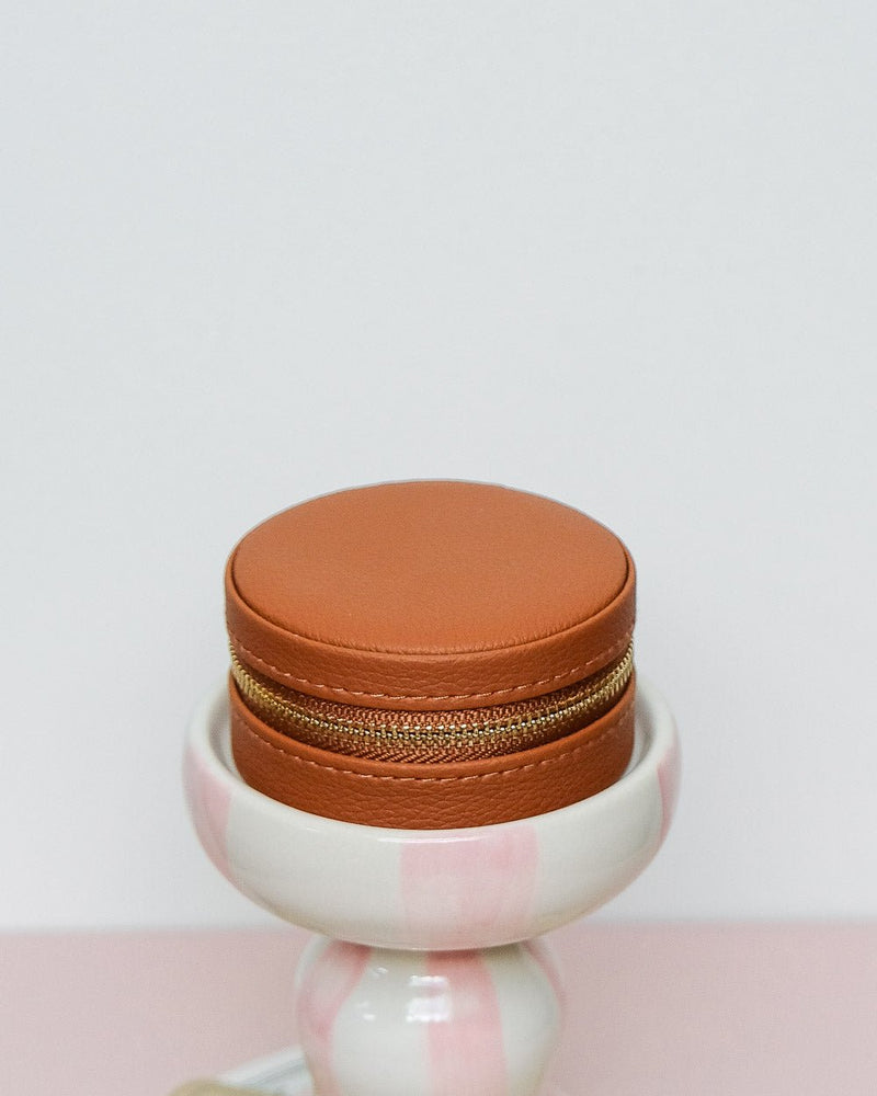 Boîte À Bijoux De Voyage Yvonne En Cuir Pu