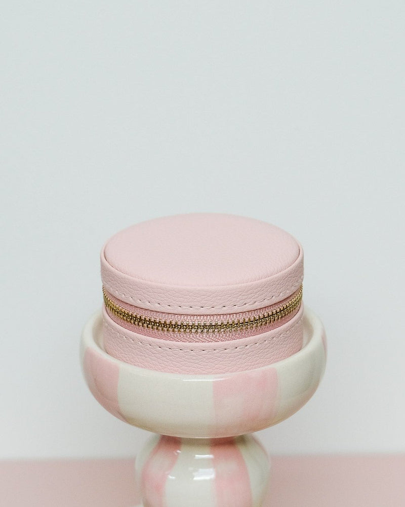 Boîte À Bijoux De Voyage Yvonne En Cuir Pu