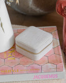 Boîte À Bijoux De Voyage Corinne Effet Lin