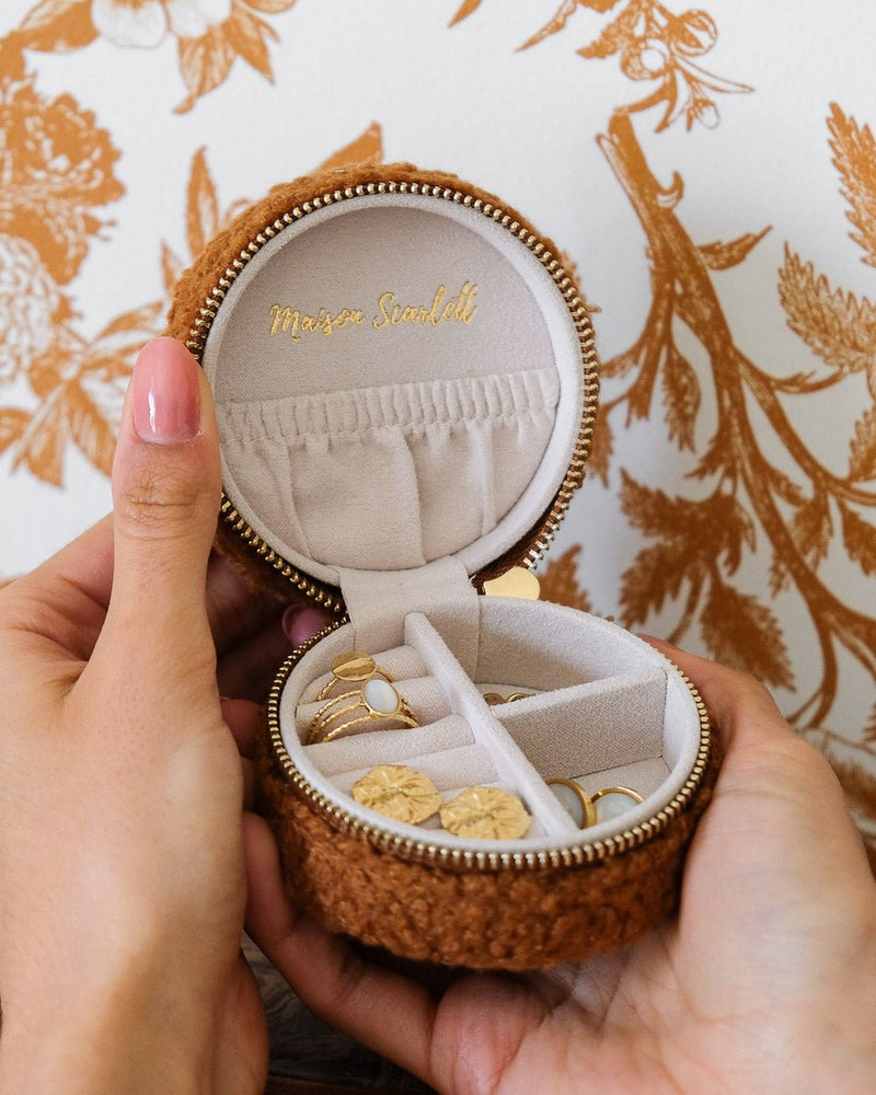 Boîte À Bijoux De Voyage Yvonne En Moumoute