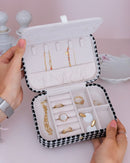 Boîte À Bijoux De Voyage Brigitte Pied De Poule