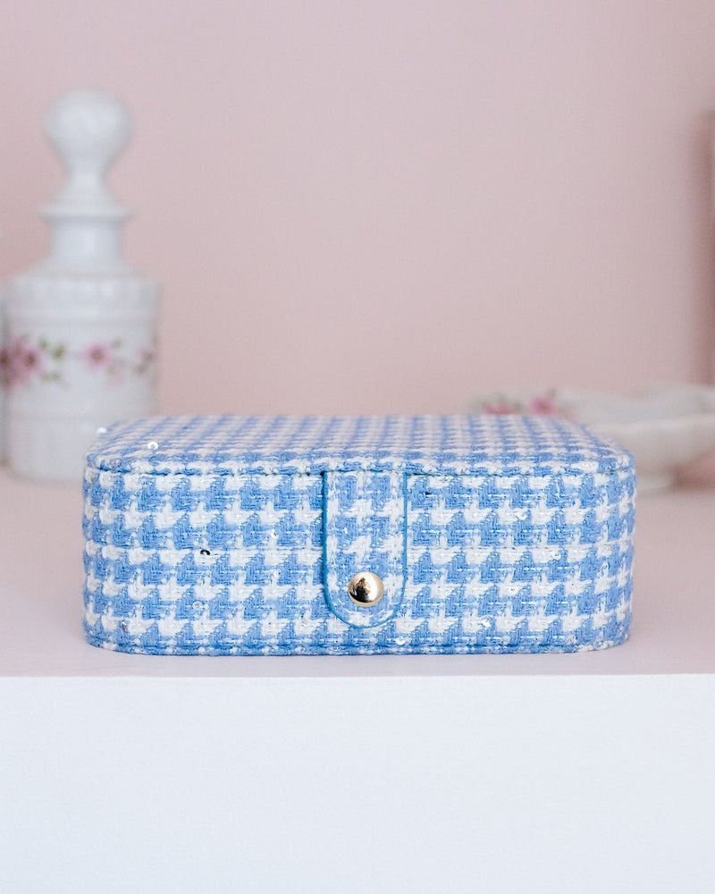 Boîte À Bijoux De Voyage Brigitte Pied De Poule