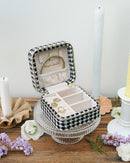 Boîte À Bijoux De Voyage Corinne En Pied-De-Poule