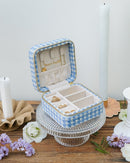 Boîte À Bijoux De Voyage Corinne En Pied-De-Poule