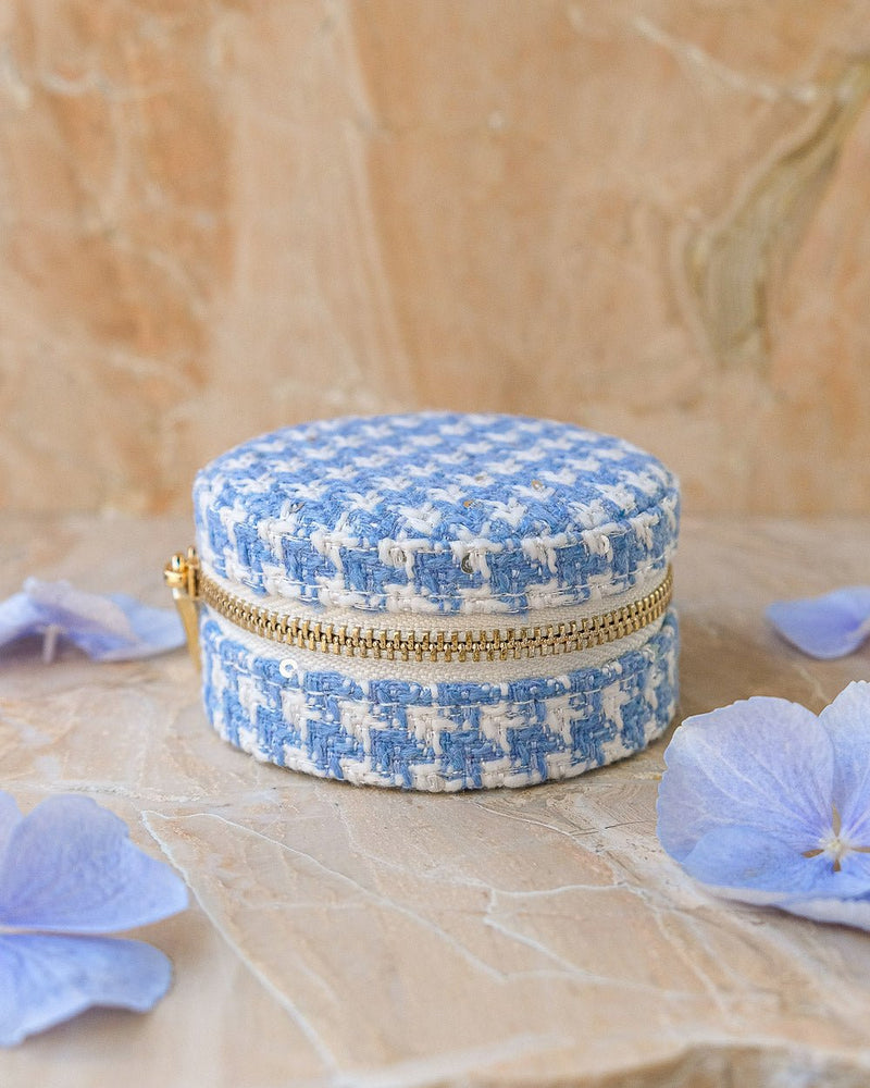 Boîte À Bijoux De Voyage Yvonne En Pied-De-Poule