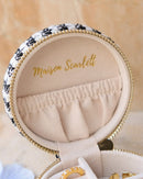 Boîte À Bijoux De Voyage Yvonne En Pied-De-Poule