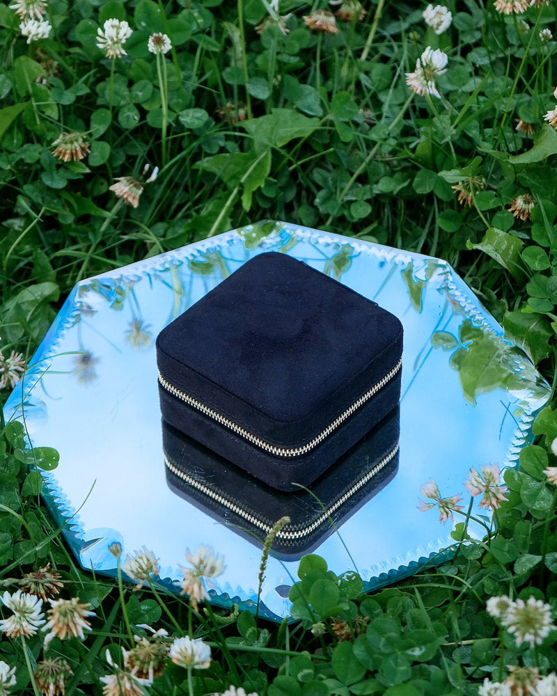 Boîte À Bijoux De Voyage Corinne En Velours