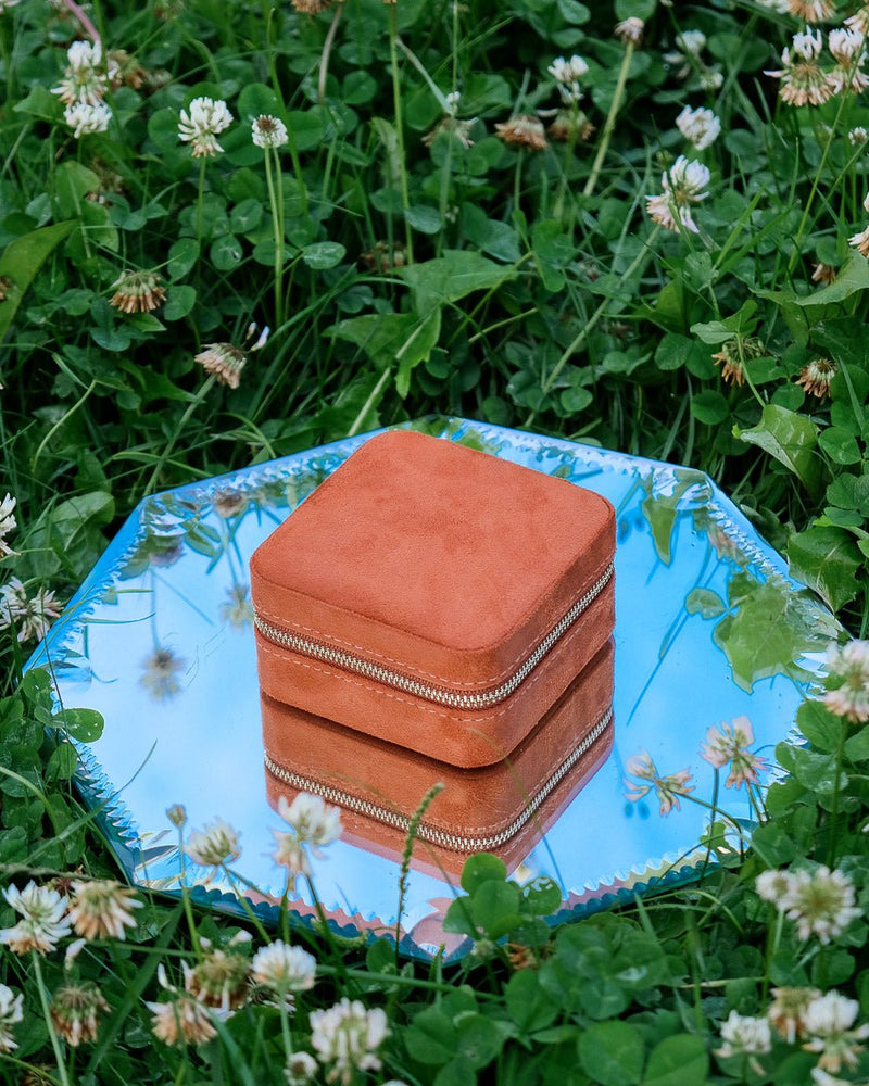 Boîte À Bijoux De Voyage Corinne En Velours