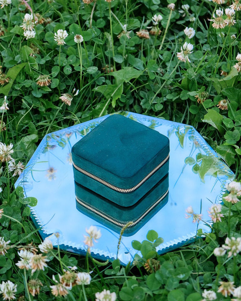 Boîte À Bijoux De Voyage Corinne En Velours