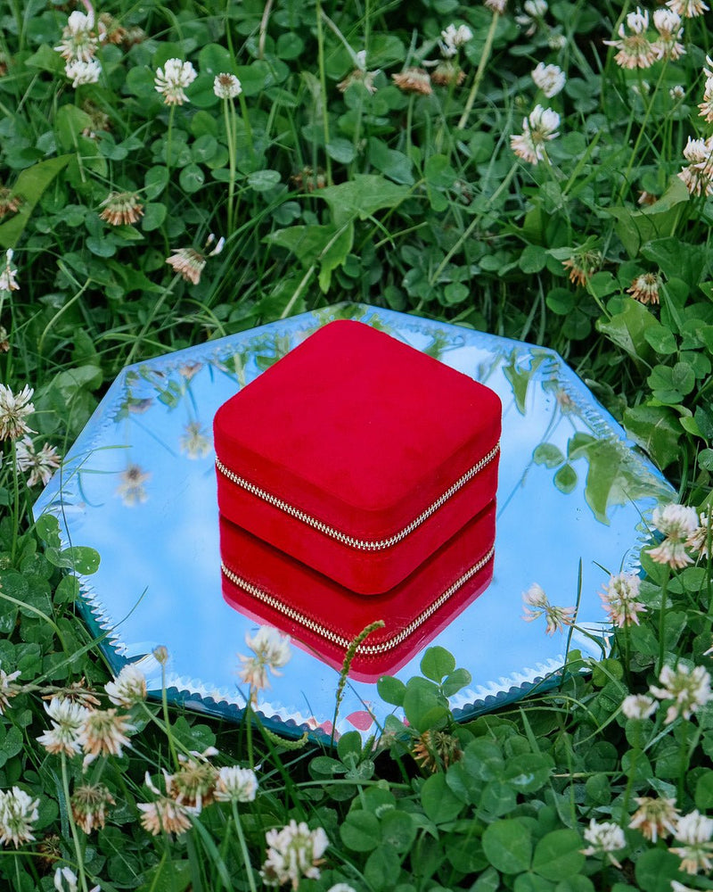 Boîte À Bijoux De Voyage Corinne En Velours