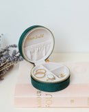 Boîte À Bijoux De Voyage Yvonne En Velours