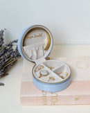 Boîte À Bijoux De Voyage Yvonne En Velours