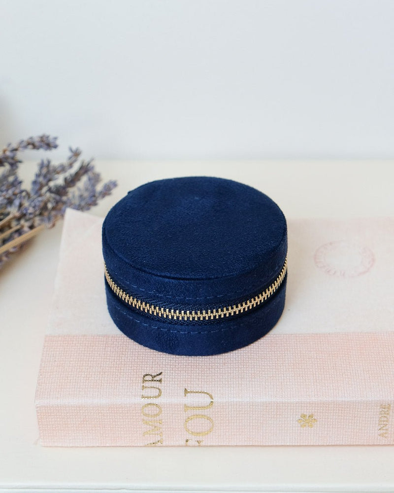 Boîte À Bijoux De Voyage Yvonne En Velours