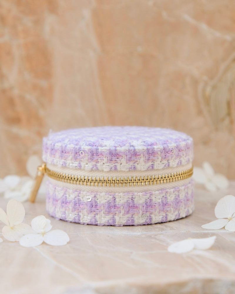 Boîte À Bijoux De Voyage Yvonne En Pied-De-Poule