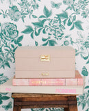 Boîte À Bijoux Denise En Velours Côtelé