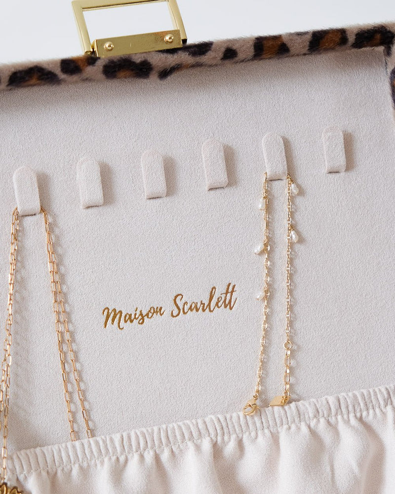 Boîte À Bijoux Anne En Léopard