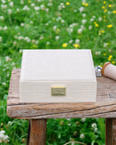 Boîte À Bijoux Anne Effet Lin