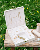 Boîte À Bijoux Anne Effet Lin