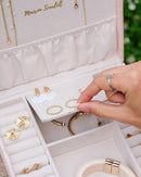 Boîte À Bijoux Anne Effet Lin